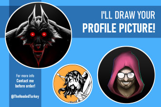 create your profile picture for youtube, instagram, ect