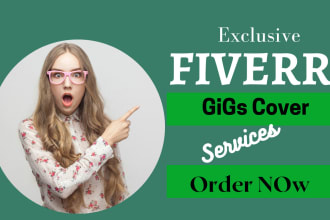 design catchy and high quality fiverr gig image thumbnail