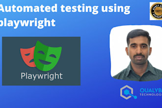 do automated testing using playwright