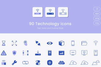 design a awesome vector icons