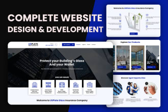 expertly design and develop a custom website from scratch