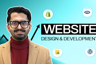 expertly design and develop a custom website from scratch