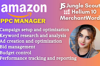 setup amazon ppc campaign, amazon ppc management, optimization, PPC manager