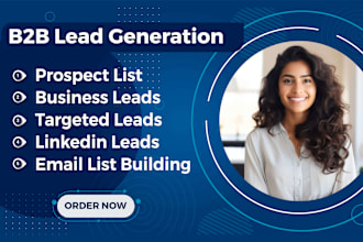 do b2b lead generation, business lead generation and find prospect contact list