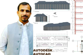 draw all your architectural plans in autocad