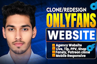 create onlyfans clone website with subscription, tipping, ppv and live streaming