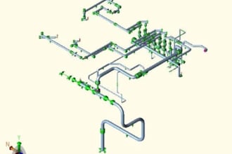 do stress analysis for critical piping system remote only