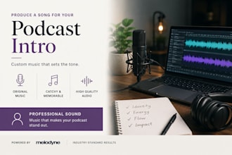 produce a song for your podcast intro