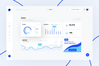 design saas web application UX UI with figma