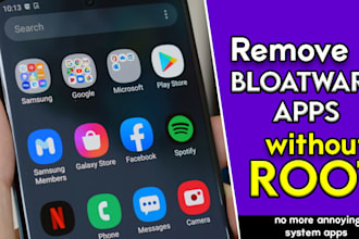 remove android bloatware apps without root