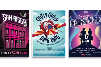 design and illustrate your theatre, festival or film poster