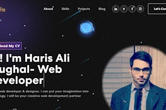 be your frontend developer, react and javascript  expert