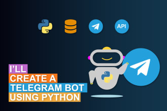develop custom telegram bot with python for automation and engagement