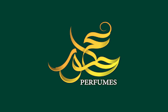 do unique professional modern handwritten arabic calligraphy logo design