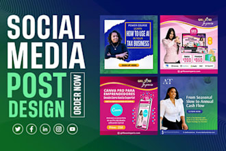 design social media post