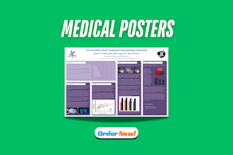 design professional medical posters for conferences
