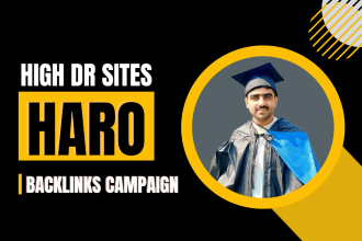 send haro pitches for high DR backlinks