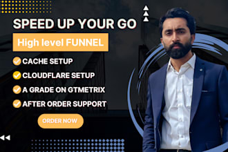 speed up go high level funnel