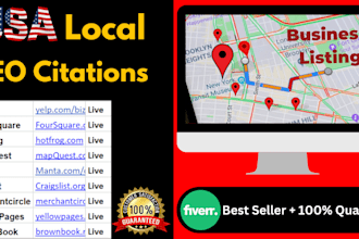 do USA local SEO citations or business listing