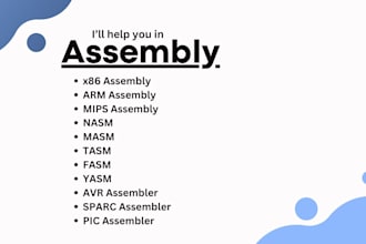code x86 mips irvine masm lc3 arm assembly language project