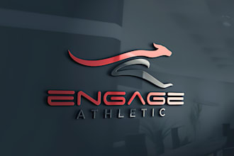 create modern fitness sports health and gym logo design
