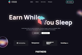 design and redesign home pages,and landing pages