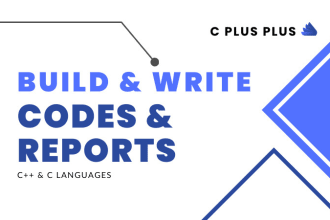 do any work related to cpp, c languages