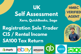 do UK self assessment and can register you as sole trader