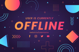 make a twitch or youtube stream overlay for you