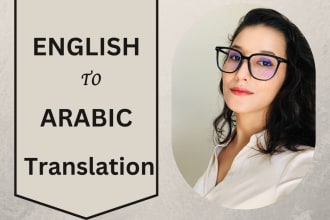 provide professional english to arabic translation