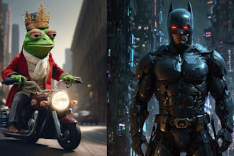 create an amazing concept art using midjourney ai