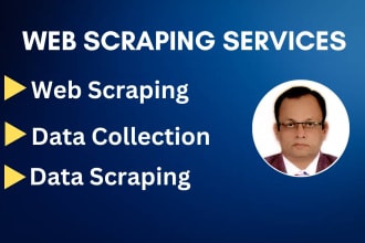 do model web scraping, data collection and scraping work