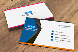 design professional business card within 24 hrs