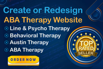 create or redesign your therapy, psycho and aba therapy wordpress website