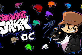 draw your oc in fnf art style