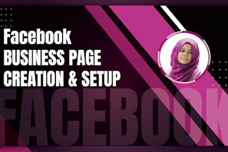 create facebook business page with optimal settings and features