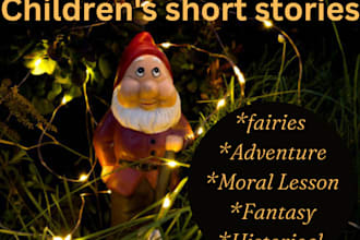 ghostwrite childrens bedtime, short stories