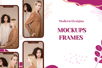 provide attractive and unique photo frames and mockups