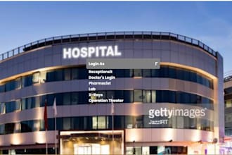 develop a complete hospital management system