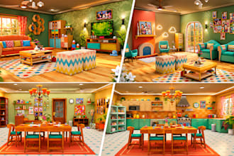 design game environments for game