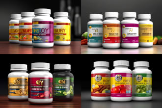 do supplement label design, product label packaging