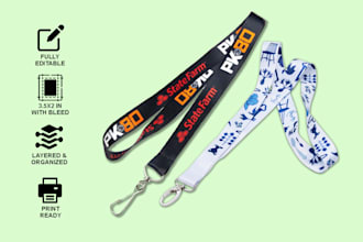 design lanyard for special events and office