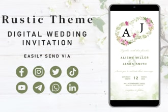 design creative customized and stunning digital invitations