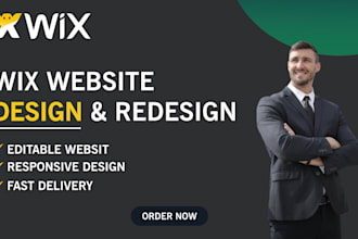 develop wix website and redesign a business wix website