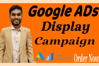 setup and manage google display ads campaign