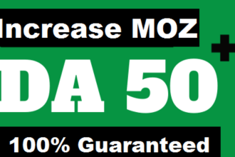 increase moz da 50 domain authority