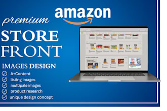 design and create professional amazon brand storefront