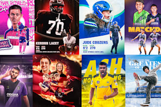 do your sports graphics