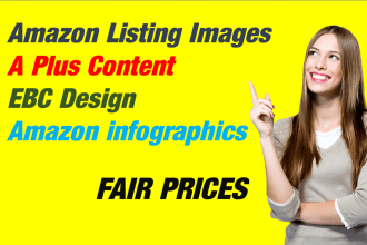 design amazon listing images,ebc and a plus content for you