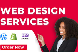 design or redesign and develop wordpress website for you